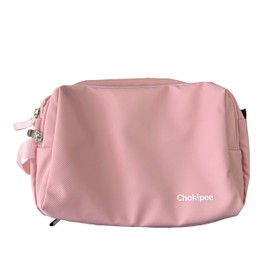 Chakipee Toiletry Bag for Women, Travel Toiletries Organizer Dopp Kit Waterproof Cosmetic Bag for Toiletry Accessories, Lightweight Pink Toiletries Bags with Zippers, Bathroom Essentials