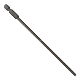 T20 x 6" Color-Coded Torx/Star Driver Bit with Quick-Change Shank - Long Reach for T-20 Screws and Fasteners (Single)