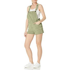 Carve Designs Womens Jason Overall Shorts, Light Olive, 6 US