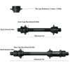AiTuiTui 1 Pair Bike Quick Release Axle Skewer Bicycle Hub