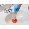 Harrier Hardware Sink Plunger, 10.5 Inches Long, Small