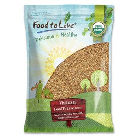 Food to Live Organic Oat Groats, 5 Pounds – 100% Whole Grain, Non-GMO Seeds, Kosher, Raw, Non-Irradiated, Vegan, Bulk, Low Glycemic, Rich in Protein, Fiber, Copper and Manganese
