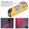 HEEPDD Laser Distance Meter, Infrared Level Measuring Ruler Digital Measure