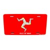 DIGIART INTERNATIONAL ISLE OF MAN FLAG METAL CAR NOVELTY LICENSE