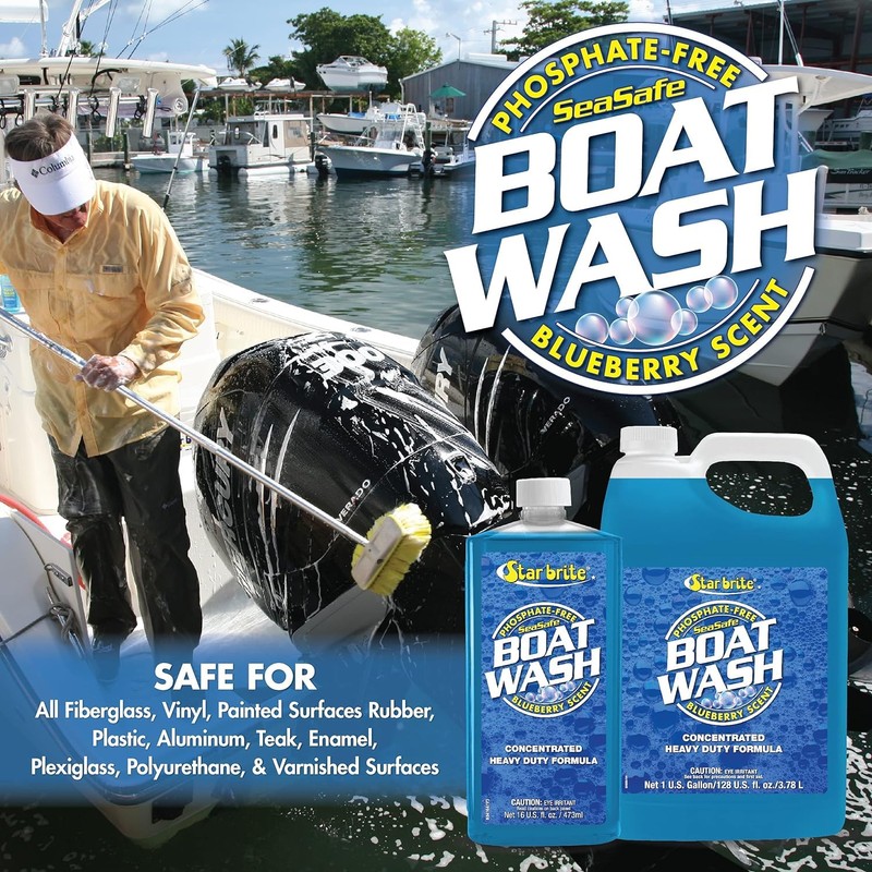 STAR BRITE Complete Boat Care Kit - Durable Vinyl Bucket