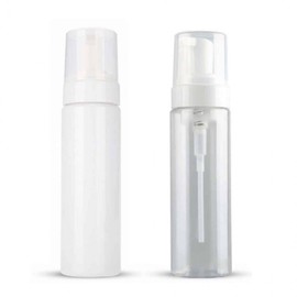 Empty Foaming Cleanser Bottle Cosmetic Refill Empty Bottle 3ea