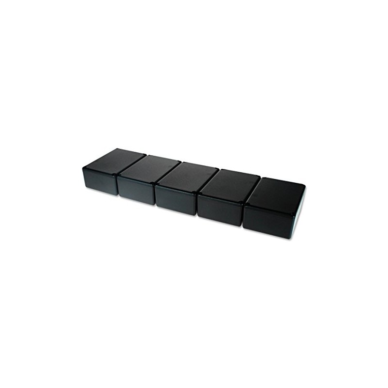 POTTING BOX & LID, X 5, BLK, 54X38X23MM | PLASTIC
