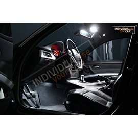 INDIVIDUALise your CAR Interior Lighting Set for 3 Series E91 Touring (Without Panoramic Roof, Pure White) Pure White