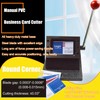 HQHAOTWU Manual Card Cutter Manual PVC Business Card Cutter All