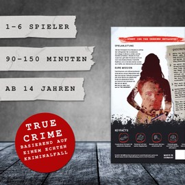 The Unknown Crime Game: The Millions Plan | Exciting Crime Games for Adults for 1-6 People | Murder Case Solve Game for Home from 14 Years