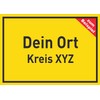 HB-Druck Place Sign with Desired Text A4 (210 x 297