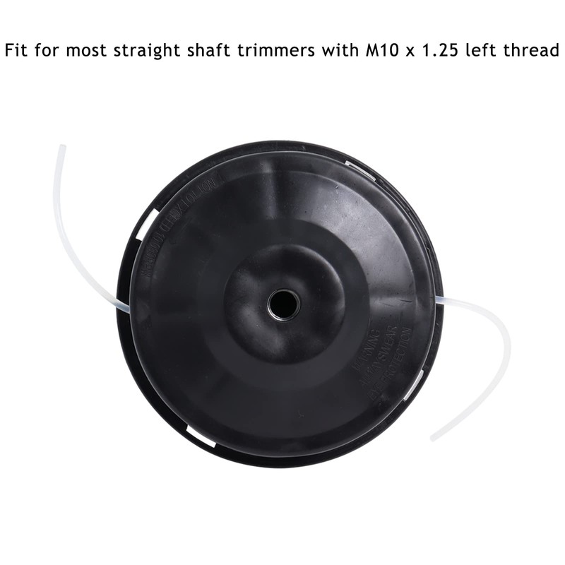 Poweka Universal Strimmer Head, 4 Pack Petrol Strimmer Replacement Head