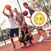 12 Pack Basketball Medals, Metals Gold Award Medals Basketball Trophy