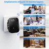 FEISEDY Extensor de señal WiFi, Cobertura de hasta 300Mbps, Compatible