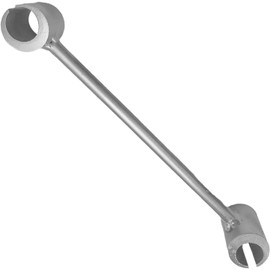Ieron Door Hinge Adjustment Tool, Door Hinge Adjustment Key Lever Integrated Steel Key for Flag Hinges Cleanroom Doors (18 + 24.5 mm)