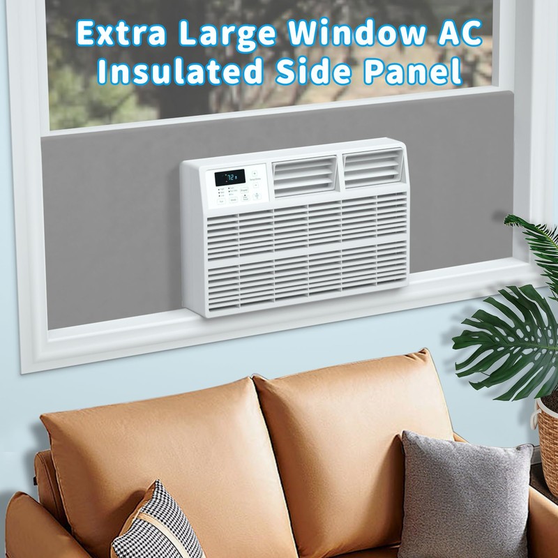 Air Jade Window Air Conditioner Side Panels, Extra Wide 4Ft