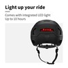 BERN, Hudson Commuter Helmet with MIPS, Integrated LED Rear Light