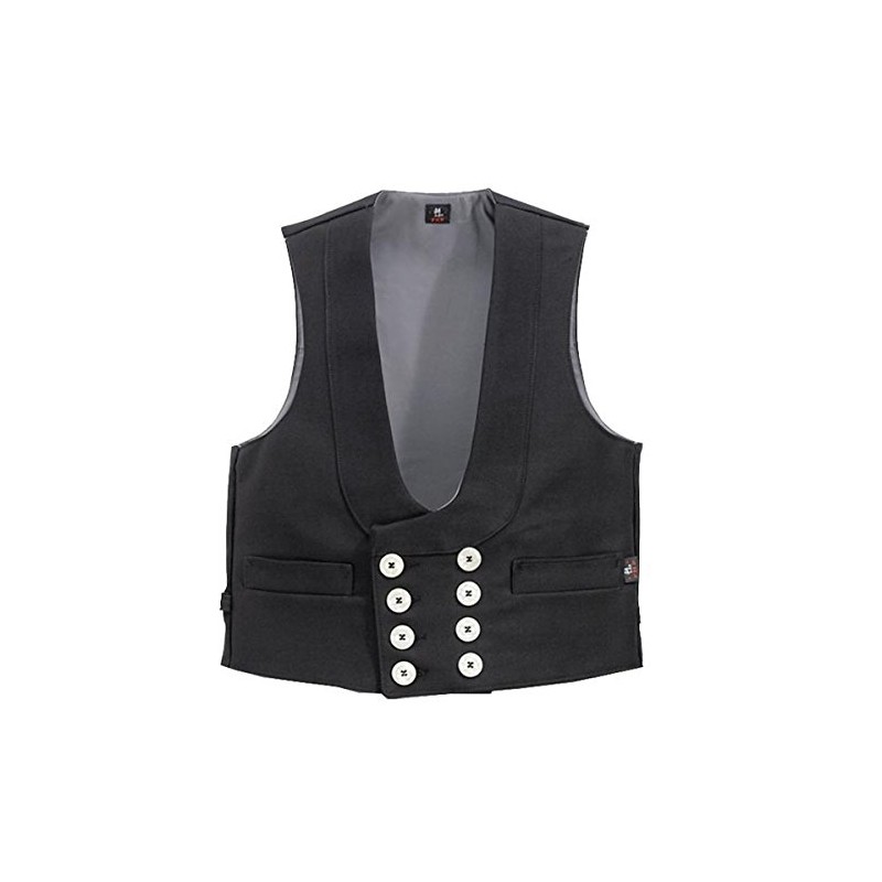FHB 70016-20-50 Size 50"Detlef Guild Vest - Black