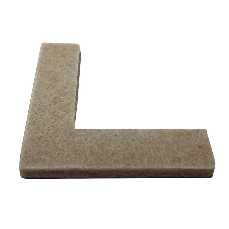 Shepherd Hardware 9816 1-1/2-Inch Heavy Duty Self-Adhesive Felt Corner Furniture