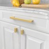 Amerdeco 10 Pack Brushed Gold Cabinet Pulls 6.3 Inch(160mm) Hole