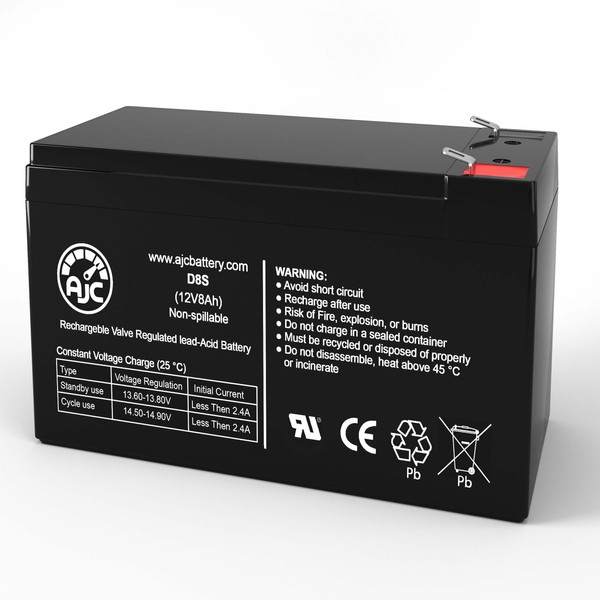 AJC Battery Compatible with Mighty Mule Contractor Gate Opener 12V
