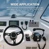 Marine Rocker Switch Panel,Aluminum Switch Panel for Boat Waterproof 8