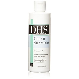 DHS - Champú transparente para limpieza diaria de cabello y champú, 8 onzas líquidas