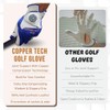 Copper Tech Plus Royal Blue Golf Gloves Men Right Handed