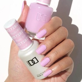 DND 728 Purple Rain Gel and Lacquer Duo nail care nail art color
