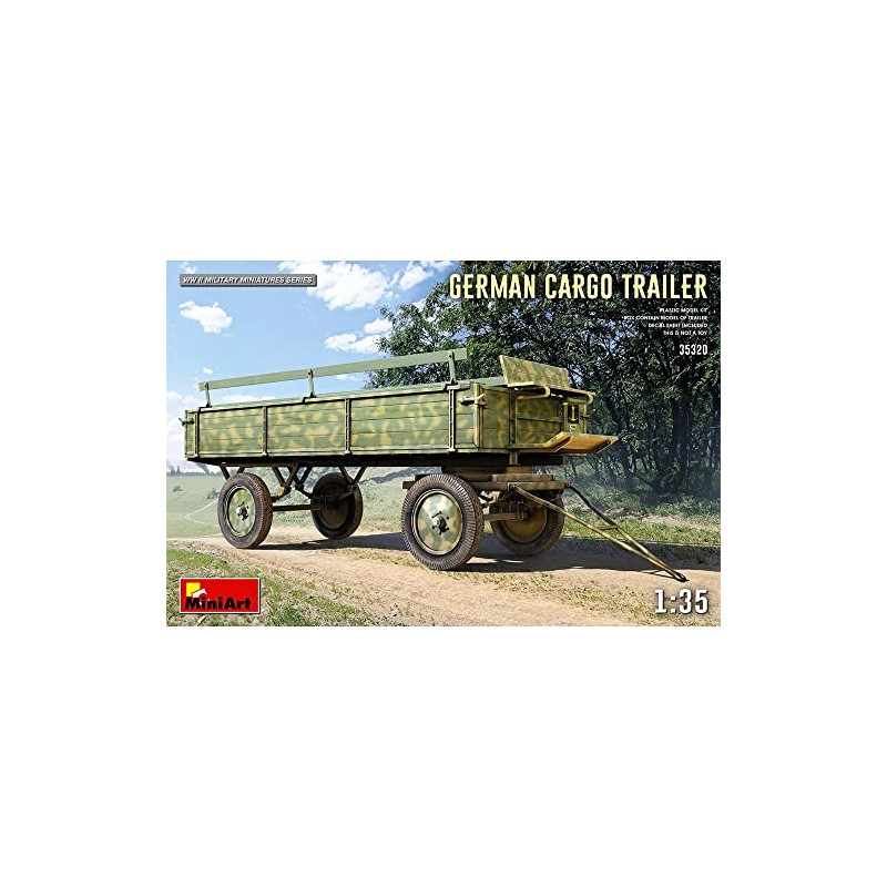 Mini Art 35320 1:35 German Transport Trailer – Faithful Replica,