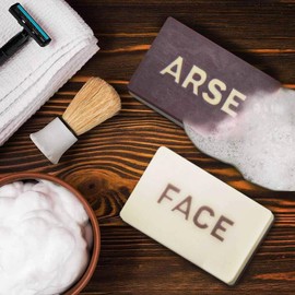 Arse/Face Scented Soap Bar Novelty Gift for Him/Dad