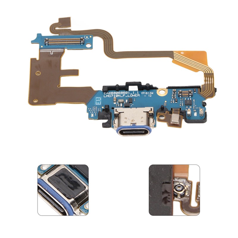 USB Charging Dock Port Connector Flex Cable PCB Board Replacement