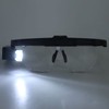 Professional 4.5X Rechargeable Head Mount Magnifying Glasses LED Magnifier for