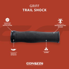 'Contec "Trail Shock D2 Dual Compound Handlebar Clamp Bicycle Handlebar Grips