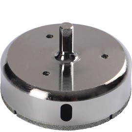 Drilax 3-3/4" Diamond Hole Saw for Tile, Porcelain, Ceramic, Glass, Granite & Stone | Precision Wet Drilling Core Bit with 3/8" Shank | Ideal for Large Drains, Pipes & Light Fixtures