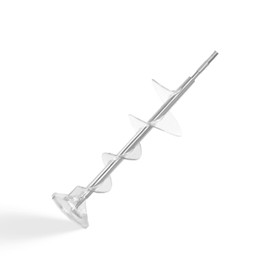 Ice Maker Dispenser Auger WR17X11705 Fits for GE Refrigerator Replacement Parts WR17X11705 WR17X11939 PS1018130(1 Pcs Ice Bucket Auger)