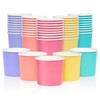 Paper Ice Cream Cups, 50-Pack 11-oz Disposable Dessert Bowls for