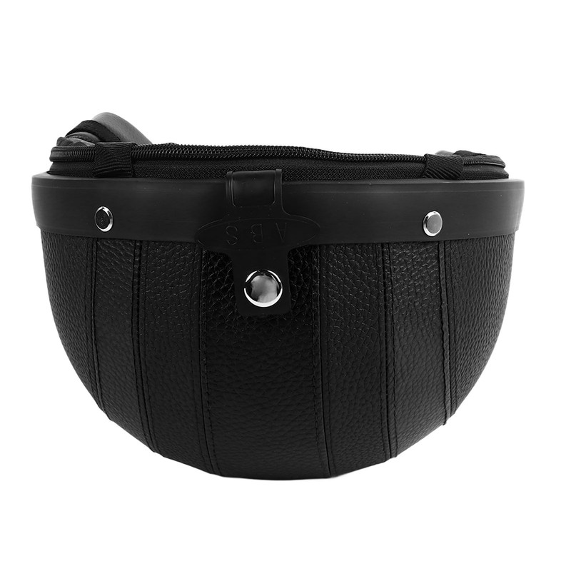 Half Helmet Breathable Sun Blocking Retro Safe PU Leather Motorcycle