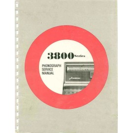 Wurlitzer 3800 Series Jukebox Service Manual 107 Pages