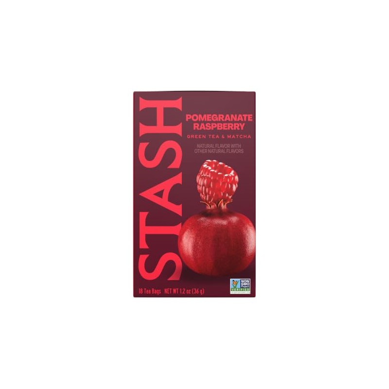 Stash Tea Pomegranate Raspberry & Matcha Green Tea - 108