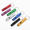 Steel Whistle Sports Referee Whistle Self-Defense Cheering Soccer Referee Essential Green 50ea