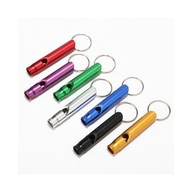 Steel Whistle Sports Referee Whistle Self-Defense Cheering Soccer Referee Essential Green 50ea