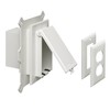 Arlington DBVS1W-1 Low Profile IN BOX Recessed Outlet Box Wall
