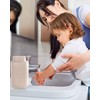 Umlaca Soap Dispenser, Refillable Ceramic Soap Dispenser, 350 ml, Large