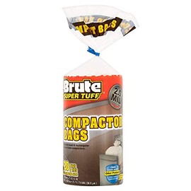 Brute Super Tough Compactor Bags 2.0 Mil - 20 Count (Limited Edition)