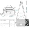 JANKS Waterproof Crossbody Bag Women Shoulder Bag Nylon Multi Compartment