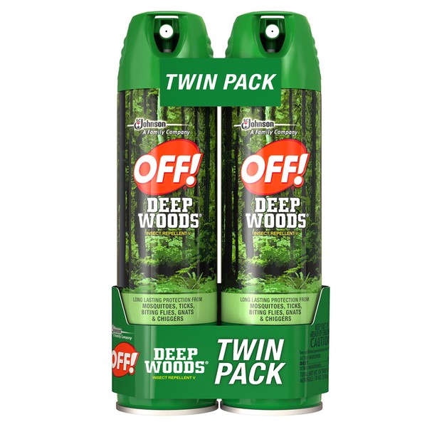 OFF! Deep Woods Repelente de insectos V, 9.5 onzas