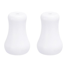 sourcing map 2Pcs Cord Knobs, 25.4mm Window Blind Tassels Plastic Pull Cord Tassel Drops Pull End Pendant for Window Blinds Shade Curtain, White