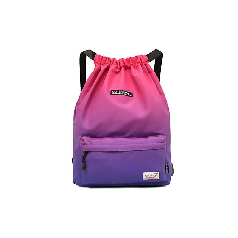 Risefit Waterproof Drawstring Backpack, Swimming Travelling Shopping Gym Bag Nylon