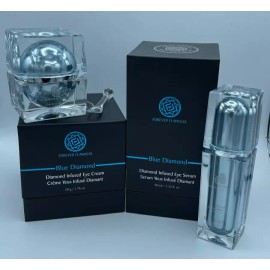 Forever Flawless Blue Diamond Eye Care Set~ Includes EYE CREAM + EYE SERUM